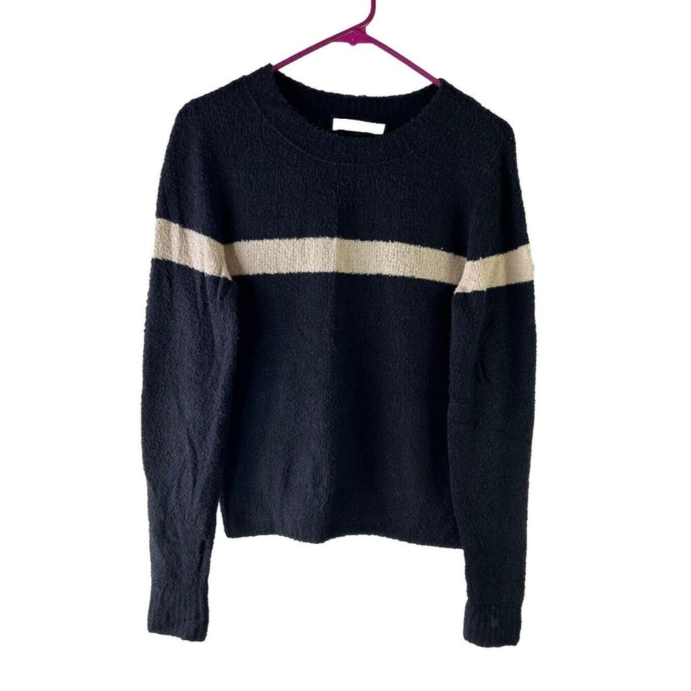 Vince Color Block Plush Crewneck Sweater - image 1